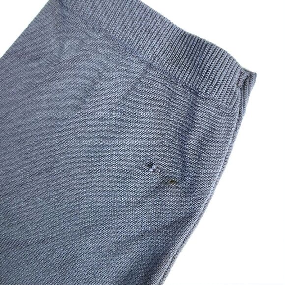 Gymshark Sweat Seamless Long Sleeve Crop Top Gray Drawstring Hem Women's Small - Picture 8 of 11